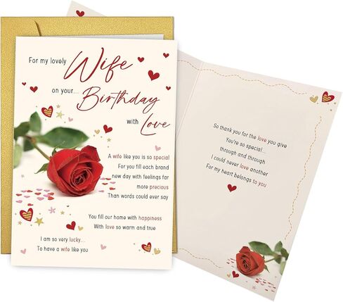 Nchigedy Funny Birthday Card for Niece, Niece Birthday Card Gift from Uncle Aunt, Cute Bday Cards for Nieces in Kuwait