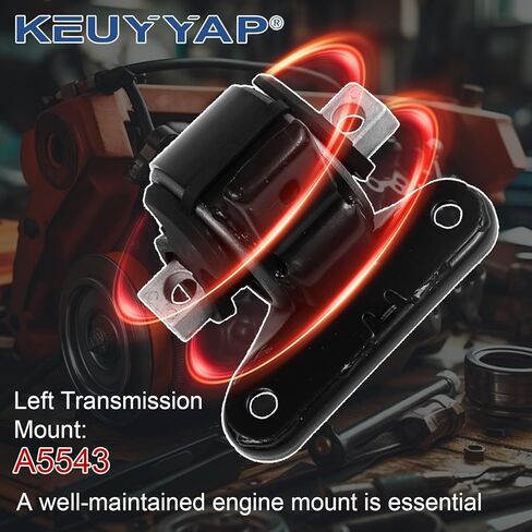 4Pcs Engine Motor Mount Compatible with Dodge Journey 2011-2019 & for Dodge Avenger 2011-2014 & for Chrysler 200 2011-2014 Transmission Mount Set, Replace A5543 A5442 A5632 A5551 in Kuwait