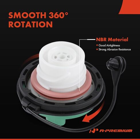 غطاء الوقود بغطاء غاز الديزل الممتاز 8C3Z-9030-C متوافق مع Ford F-250 Super Duty، F-350 Super Duty، F-450 Super Duty، F-550 Super Duty، 2008-2017 in Saudi Arabia