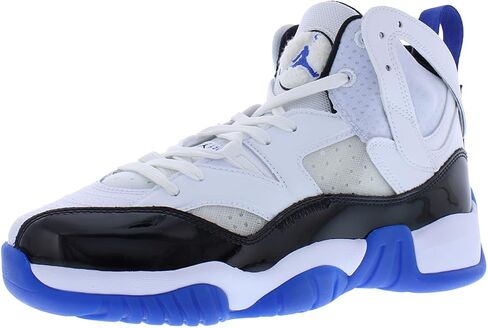 NIKE Jumpman Two Trey Big Kids' Shoes Grade School DQ8431-140 (White/G), Size 7 in Saudi Arabia