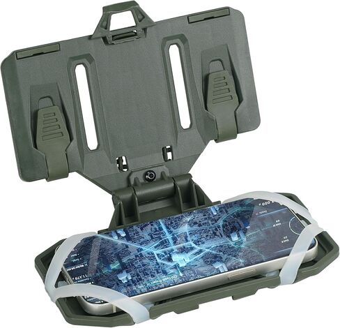 حامل الهاتف التكتيكي ، مرفقات سترة الناقل التكتيكية ، لحجم الهاتف المحمول المعمول به 4.7-6.7 " in Kuwait