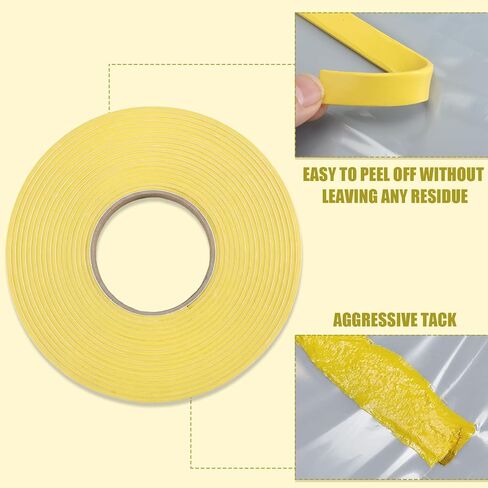 4 Pack High-Temp Vacuum Bagging Sealant Tape No-Leak Vacuum Seal Tape for Carbon Fiber, Fiberglass, Epoxy & Resin Composites in Kuwait