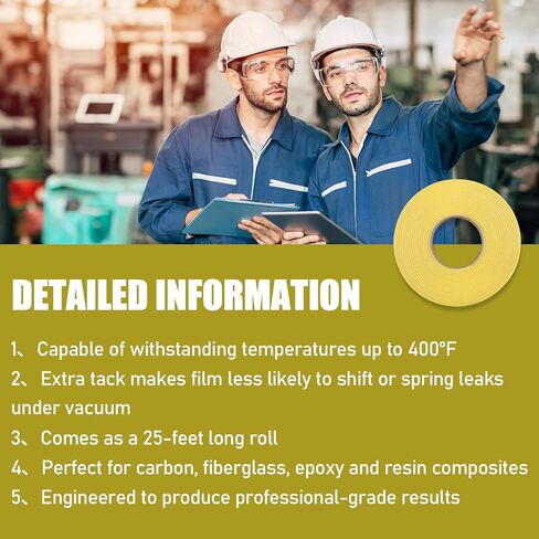 4 Pack High-Temp Vacuum Bagging Sealant Tape No-Leak Vacuum Seal Tape for Carbon Fiber, Fiberglass, Epoxy & Resin Composites in Kuwait