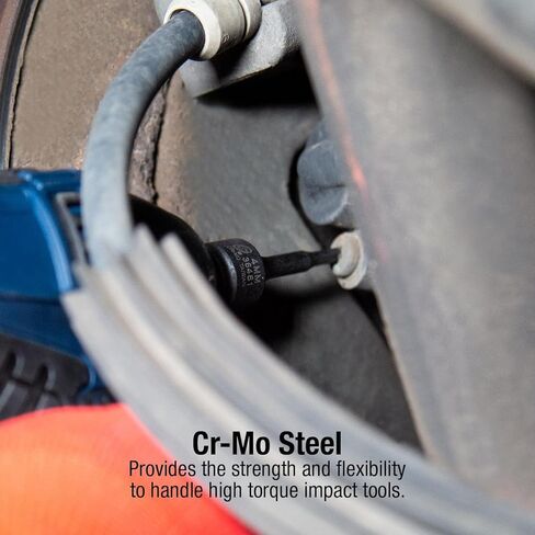 SUNEX TOOLS 3649 SAE & Metric Impact Hex Driver Set in Kuwait