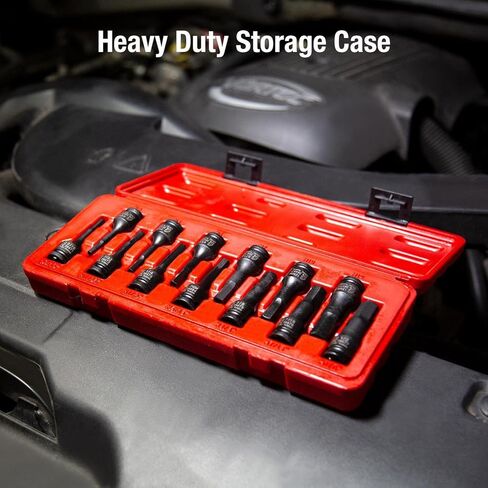 SUNEX TOOLS 3649 SAE & Metric Impact Hex Driver Set in Kuwait