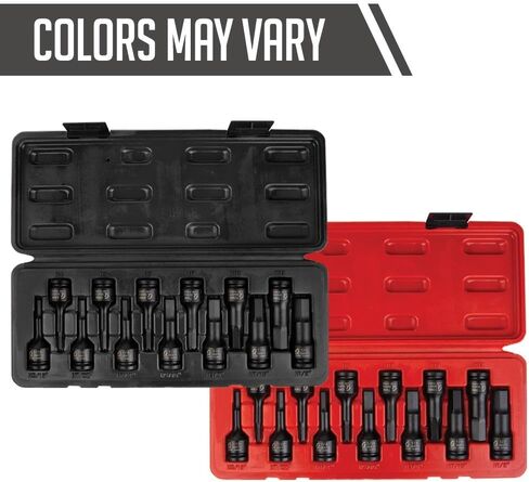 SUNEX TOOLS 3649 SAE & Metric Impact Hex Driver Set in Kuwait