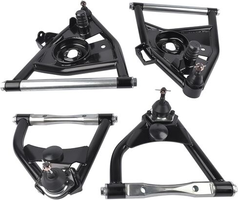 Front Tubular Upper & Lower Control Arms 4Pcs Replacement for Chevy GMC C10 Pickup and Suburban 1973-1987 in Saudi Arabia