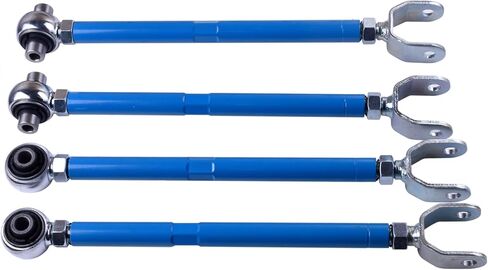 4 Pcs Adjustable Rear Control Arm Toe Arms Rods and Camber Arms Alignment Kit Left and Right Side Compatible with Infiniti Q50 V37 2014-2023 Adjust Range: -3°- +3° in Saudi Arabia