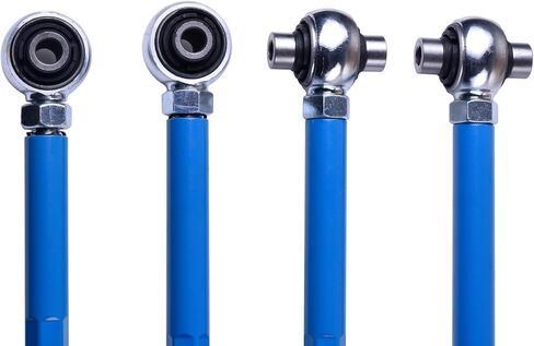 4 Pcs Adjustable Rear Control Arm Toe Arms Rods and Camber Arms Alignment Kit Left and Right Side Compatible with Infiniti Q50 V37 2014-2023 Adjust Range: -3°- +3° in Saudi Arabia