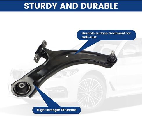 2PCS Front Lower Control Arm w/Ball Joint Suspension Kit for 2008 2009 2010 2011 2012 2013 Nissan Rogue 2.5L, 2014 2015 Rogue Select, Suspension Kit MS30194 MS30195 RK621452 RK621453 in Kuwait