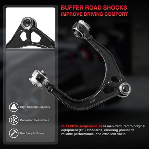 16 Pcs Front Suspension KIts For Chrysler 300 2011-2014 | Dodge Charger 2011-2019, Challenger 2011-2019 | RWD MODELS ONLY | Upper &Lower Control Arm With Ball Joint Swaybar Tie Rod End in Kuwait