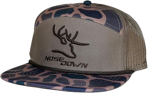 3D Logo Hat - Adjustable Snap Back Closure - Breathable Mesh Design Camo - Quality Embroidered Design in Saudi Arabia