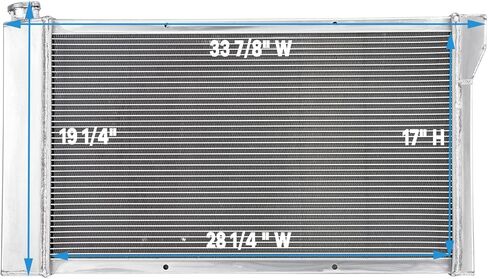 مشعاع ألومنيوم 3 صف لـ 1967-1972 Chevy C10 C30 C20 K10 K20 K30 GMC C2500 K3500 Trucks Blazer Pickup Suburban Van، 3 مشعات التدفق المتقاطع الأساسية 1968 1969 1970 1971 68 69 70 71 72 # CC369 in Kuwait