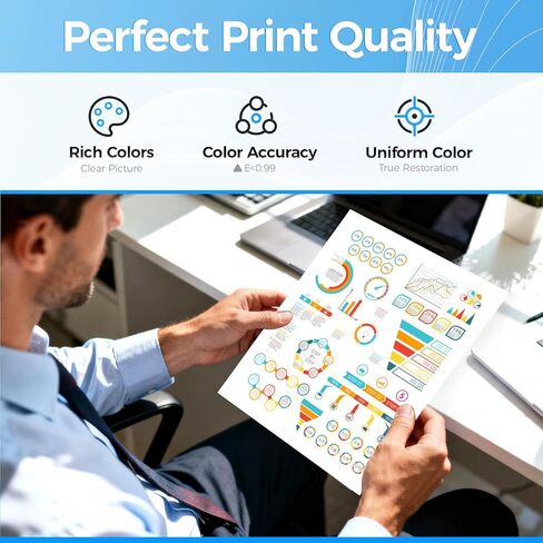 خراطيش حبر 67XL أسود/ثلاثي الألوان 2-حزمة بديلة لـ HP 67 67XL Ink Works لـ HP DeskJet 2827e 2700 2700e 2755e 2855e 2800e 4100e 4155e 4200e 4155e 4227e 4255e Envy 6000 طابعة 6055e 6400 6455e in Kuwait