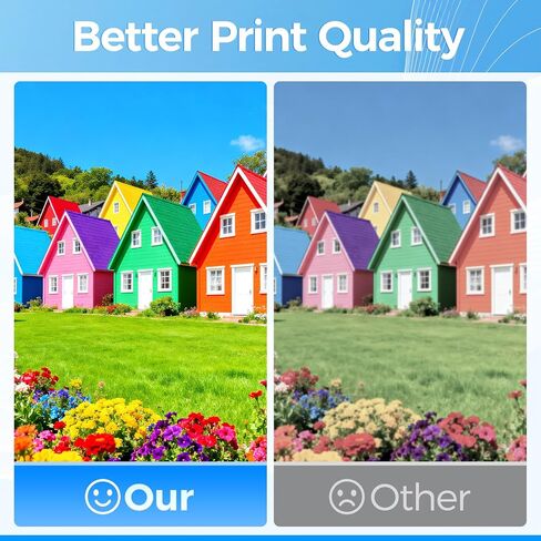 خراطيش حبر 67XL أسود/ثلاثي الألوان 2-حزمة بديلة لـ HP 67 67XL Ink Works لـ HP DeskJet 2827e 2700 2700e 2755e 2855e 2800e 4100e 4155e 4200e 4155e 4227e 4255e Envy 6000 طابعة 6055e 6400 6455e in Kuwait