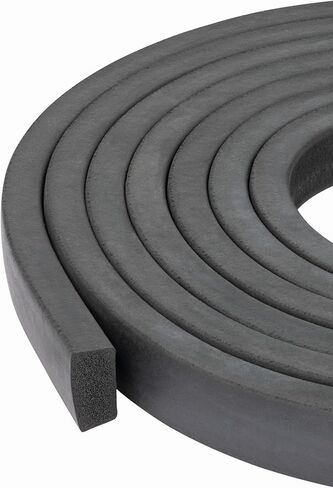 Sponge Rubber Seal 3/64" Height X 3/32" Width | Universal weatherstrip Extrusion Neoprene Strip (10 Feet) in Kuwait