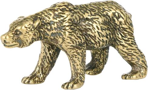 SnowOwl 1Pcs Gold Peacock Figurine Brass Small Statue House Sculptures Ornament Animal Figurines Desktop Ornament for Rustic Office Home Decor Wall Art Gift (Peacock-07) in Saudi Arabia