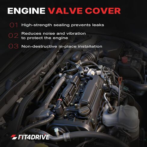 12310-RDF-A01 غطاء صمام المحرك مع حشية لـ 2015-2019 Honda CR-V، 2013-2017 Accord 2.4L استبدال 12310RDFA01 123105A2A01 123105-A2A-01 in Saudi Arabia
