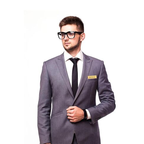 10 Pack Name Tag Magnets Magnetic Name Badge Holders with 3M Adhesive Backing & 2 Neodymium Magnetic Name Tags for Uniforms Shirts Accessories in Kuwait