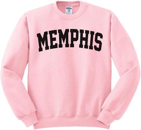 TeesAndTankYou Memphis College Style Sweatshirt Unisex in Saudi Arabia