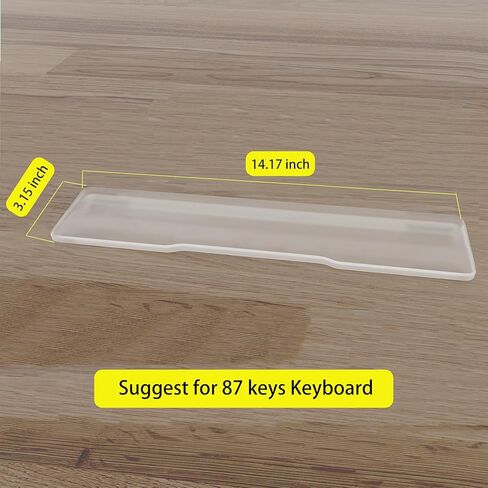 Cloud Keyboard Wrist Rest, Keyboard Mouse Pad Keyboard Rest for Gaming,3-in-1 Wrist Rest for Computer,Computer Wrist Support Made of Soft Breathable Leather and Memory Foam in Saudi Arabia