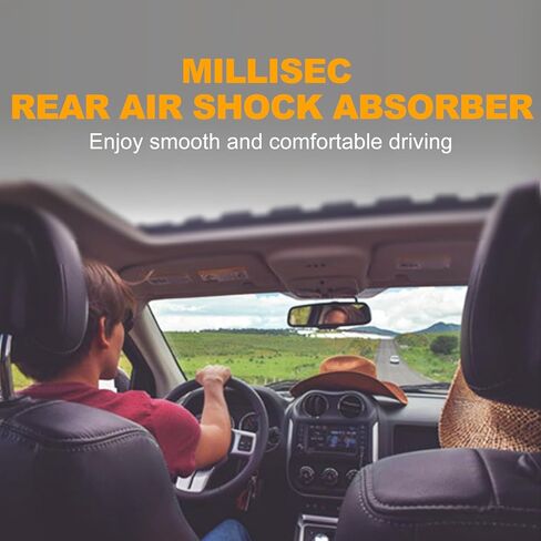 MILLISEC ممتص صدمات الهواء الخلفي متوافق مع 2004-2009 كاديلاك SRX سيارة الهواء الدعامات OEM يستبدل # 14145221، 19302764، 25736678، 21992495 in Saudi Arabia