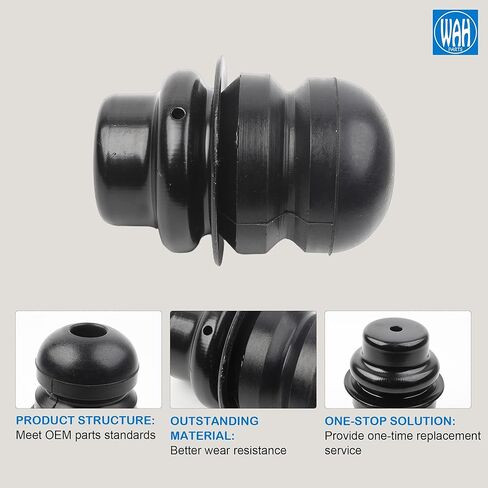 2Pcs Rear Suspension Shock Coil Spring Bumper Bump Stop Compatible With 2003-2008 Honda Pilot 52722-S9V-A04 52722S9VA04 in Kuwait