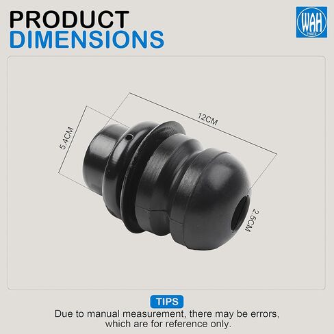 2Pcs Rear Suspension Shock Coil Spring Bumper Bump Stop Compatible With 2003-2008 Honda Pilot 52722-S9V-A04 52722S9VA04 in Kuwait