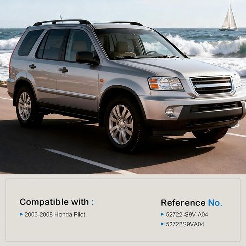 2Pcs Rear Suspension Shock Coil Spring Bumper Bump Stop Compatible With 2003-2008 Honda Pilot 52722-S9V-A04 52722S9VA04 in Kuwait