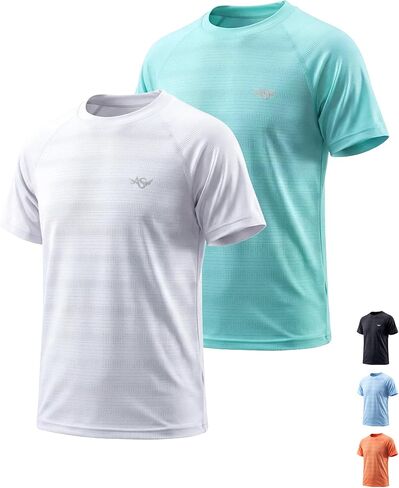 قميص سباحة للأولاد من Angel Season بأكمام قصيرة بعامل حماية من الأشعة فوق البنفسجية 50+ للأطفال الصغار والمراهقين ملابس سباحة Rashguard سريعة الجفاف، مقاس 3-14 in Kuwait