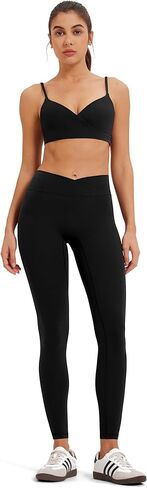 MOOSLOVER Women 2 Piece Yoga Set High Waist Leggings and Sports Bra Buttery Soft Stretch Athleisure Workout Outfit in Saudi Arabia