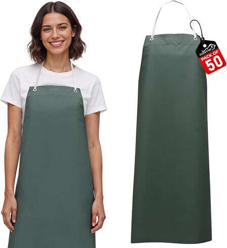 الاستخدام اليومي العام لغسيل الأطباق من البوليستر ومريلة جلدية من مادة PVC شديدة التحمل in Kuwait