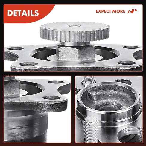 A-Premium Rear Wheel Bearing and Hub Assembly with ABS Ring & 5-Lug Compatible with Lexus ES300 1992-2001, RX300 1999-2003, Toyota Avalon 1995-1999, Camry 1987-2001, Solara 1999 in Saudi Arabia