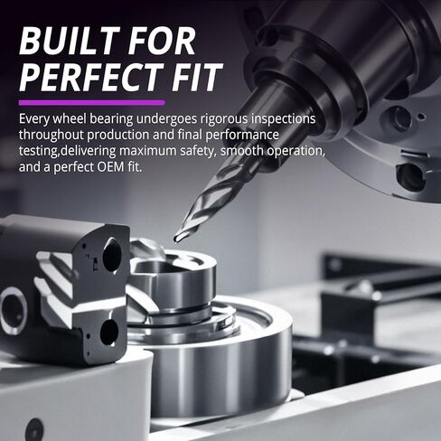 Wheel Hub Assembly Front or Rear Replacement for 2010 2011 2012 2013 2014 2015 2016 Cadillac SRX, Wheel Bearing 513289 [6-Lug w/ABS] in Kuwait