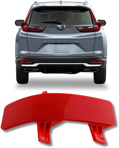 Rear Bumper Reflector Light For 2020 2021 2022 Honda CRV LX EX EXL Hybrid - Fits Driver Side - Reflector Light Includes Lens and Housing - Replacement For 34550-TLA-A11 in Kuwait