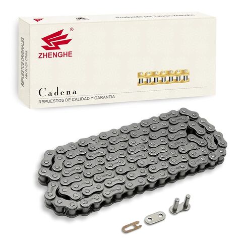 سلسلة دراجة نارية 428H 122 وصلة مع رابط رئيسي 428 سلسلة شديدة التحمل لدراجة نارية 125 200 سي سي دراجة نارية صغيرة دراجة ترابية جو كارت تاو تاو كولستر باجا كازوما ATV in Kuwait