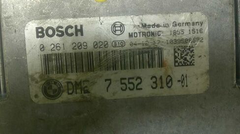 Engine ECM Control Module 4.4L Fits 05-06 Compatible with BMW X5 7 552 310 7552310 in Saudi Arabia