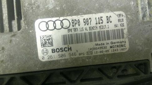 وحدة التحكم في المحرك ECM 2.0L تناسب 12-13 متوافقة مع Audi A3 8P0 907 115 BC 8P0907115BC in Saudi Arabia