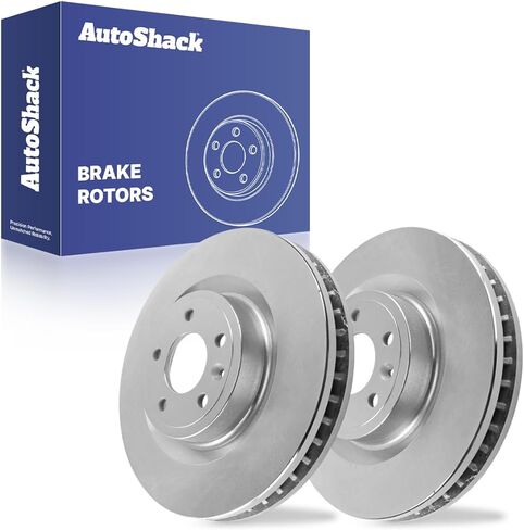 AutoShack 13.23 بوصة (336 مم) استبدال دوارات الفرامل الأمامية ذات التهوية لمجموعة 2011-2014 Ford Mustang 2-PC in Saudi Arabia
