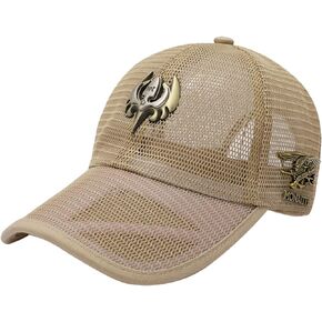 Cool Full Mesh Baseball Cap for Men, Unisex Summer Mesh Baseball Cap in Kuwait