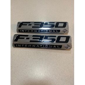Vintage New 350 International Fender Emblem Nameplate Compatible with 05-07 Badge Side 350 Logo Set in Kuwait