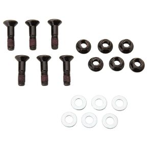 Bolt Hub-Savers Double Locked Sprocket Fastening Kit Black for Honda XR100R 1985-2003 in Kuwait