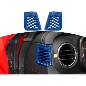 for Wrangler Dash Side Air Vent Cover Trim for Jeep Wrangler/Gladiator 2024-Present Blue Interior Accessories 2pcs in Kuwait