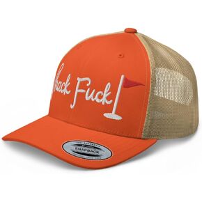 NG Whack Fuck Embroidered Curved Bill Trucker Hat Mid Crown Adjustable Funny Golf Cap in Saudi Arabia
