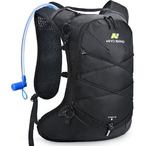 N NEVO RHINO Hydration Backpack,10L Hydro Water Daypack with 2L Water Bladder, Lightweight Hiking Backpack-Hydration Bike Pack for Cycling Rave in Kuwait