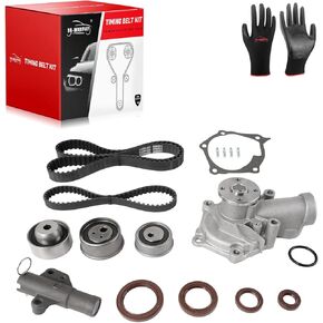 Engine Timing Belt Kit W/Water Pump Compatible with Mitsubishi Eclipse Galant Lancer Outlander 2.4L Replacement OE 1300A066 MR994968 MR984375 MD352473 MN137247 in Kuwait