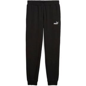 PUMA Mens Essentials Logo Sweatpants Casual - Black in Kuwait