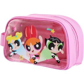 MINISO The Powerpuff Girls Collection Toast Shape Cosmetic Bag Travel Makeup Bag Toiletry bag for women in Kuwait
