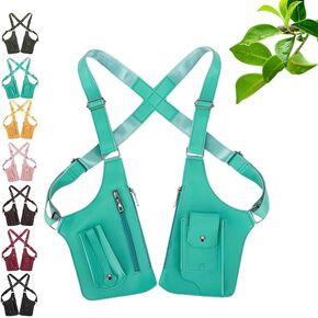 2027 New Leather Underarm Shoulder Bag Men,Premium Leather Adjustable Underarm Shoulder Bag For Men & Women in Saudi Arabia