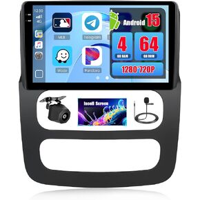 8 Core Car Radio Stereo لـ Dodge RAM 1500/2500/3500 2002 2003 2004 2005 (LHD) مع شاشة تعمل باللمس اللاسلكية 2+64G 9 بوصة لذاكرة RAM 1500 2500 3500 DASH مع 32EQ 59UI in Kuwait